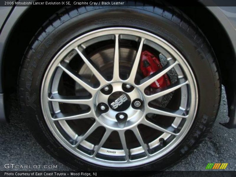 Graphite Gray / Black Leather 2006 Mitsubishi Lancer Evolution IX SE