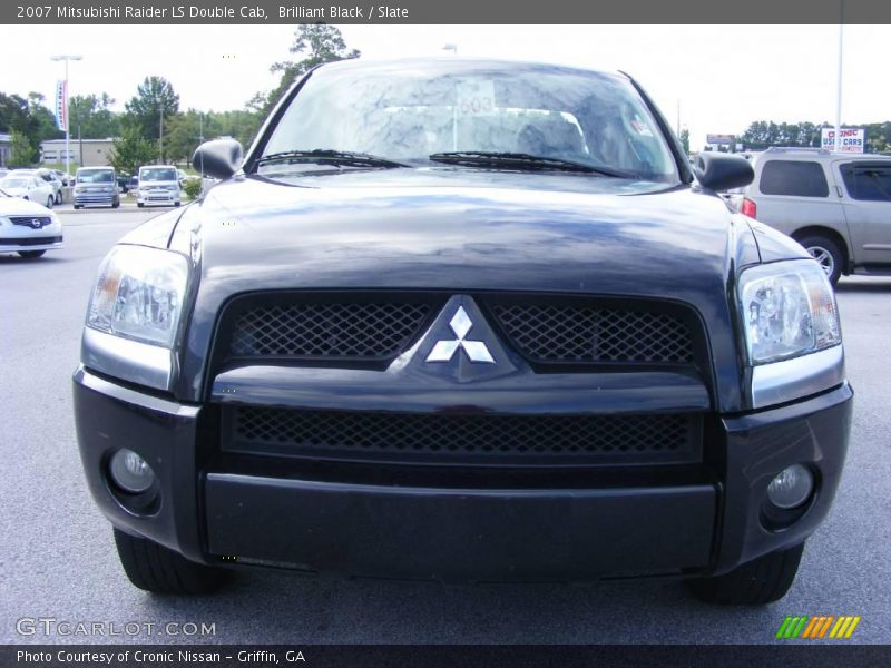 Brilliant Black / Slate 2007 Mitsubishi Raider LS Double Cab