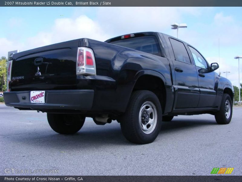 Brilliant Black / Slate 2007 Mitsubishi Raider LS Double Cab