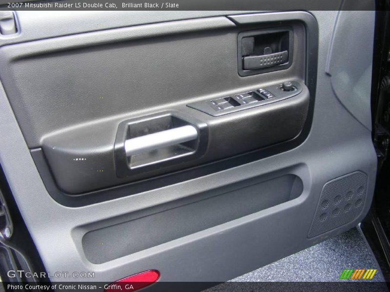 Brilliant Black / Slate 2007 Mitsubishi Raider LS Double Cab