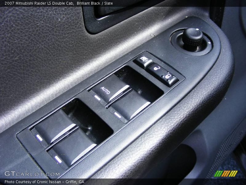 Brilliant Black / Slate 2007 Mitsubishi Raider LS Double Cab