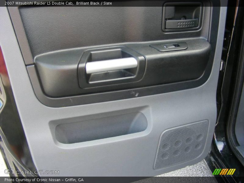 Brilliant Black / Slate 2007 Mitsubishi Raider LS Double Cab