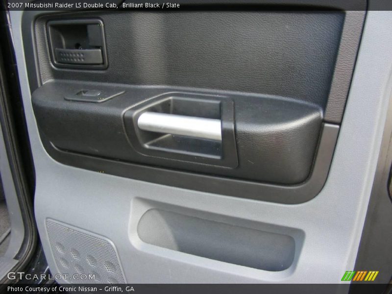 Brilliant Black / Slate 2007 Mitsubishi Raider LS Double Cab