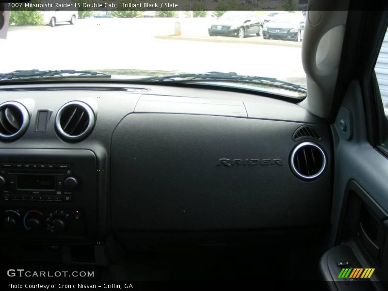 Brilliant Black / Slate 2007 Mitsubishi Raider LS Double Cab