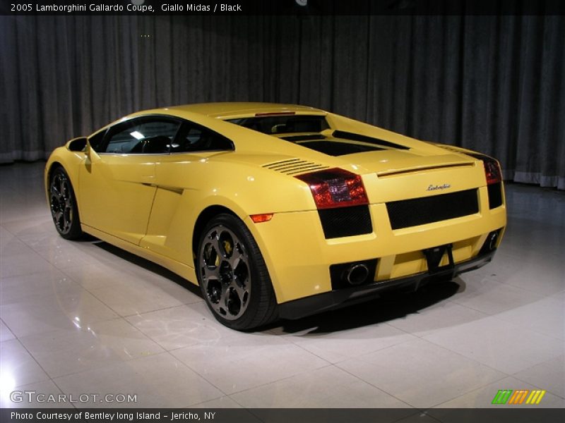 Giallo Midas / Black 2005 Lamborghini Gallardo Coupe
