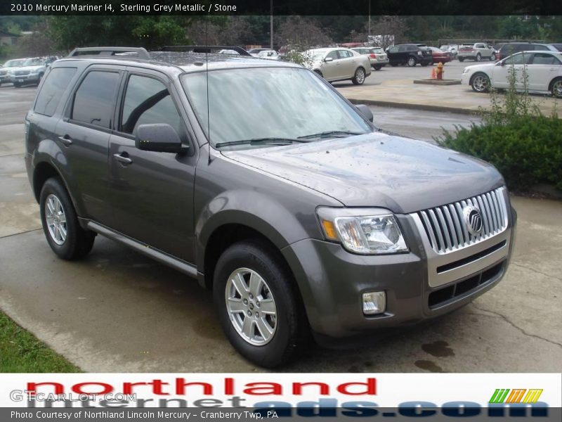 Sterling Grey Metallic / Stone 2010 Mercury Mariner I4