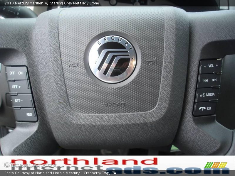 Sterling Grey Metallic / Stone 2010 Mercury Mariner I4