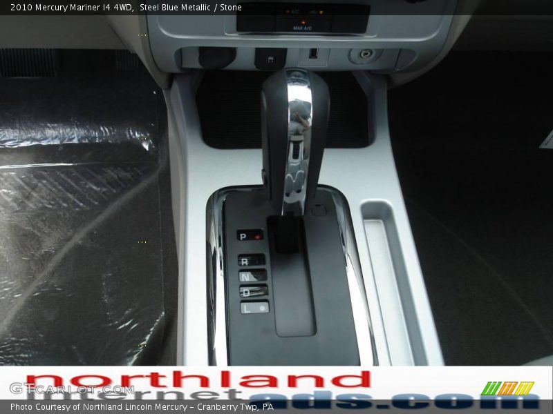 Steel Blue Metallic / Stone 2010 Mercury Mariner I4 4WD