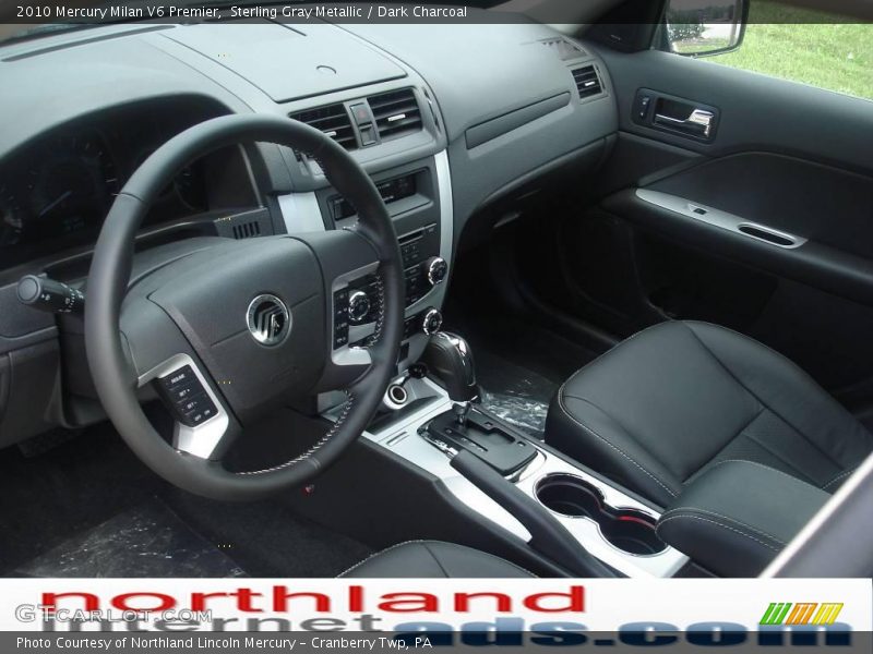 Sterling Gray Metallic / Dark Charcoal 2010 Mercury Milan V6 Premier