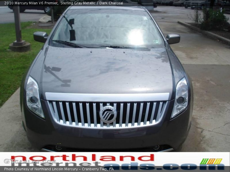 Sterling Gray Metallic / Dark Charcoal 2010 Mercury Milan V6 Premier