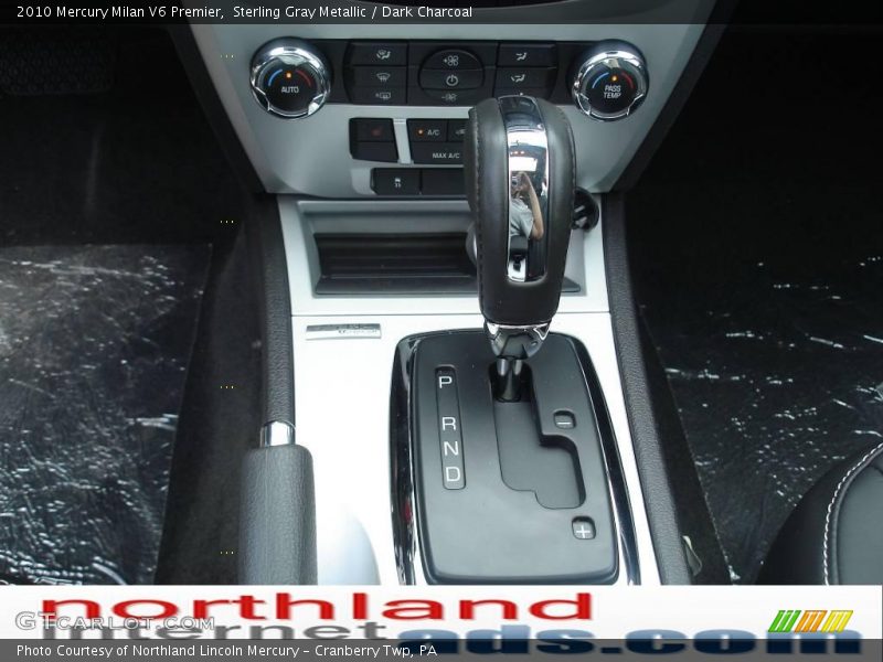 Sterling Gray Metallic / Dark Charcoal 2010 Mercury Milan V6 Premier