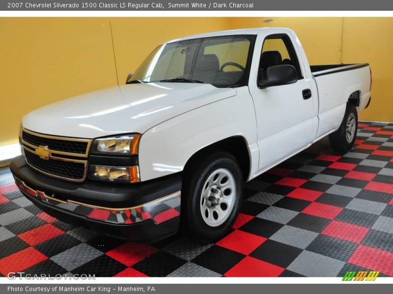 Summit White / Dark Charcoal 2007 Chevrolet Silverado 1500 Classic LS Regular Cab