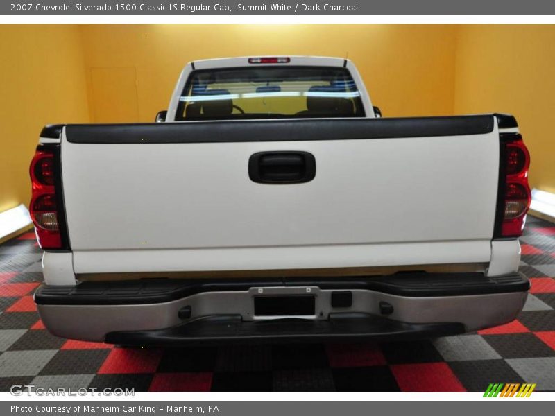 Summit White / Dark Charcoal 2007 Chevrolet Silverado 1500 Classic LS Regular Cab