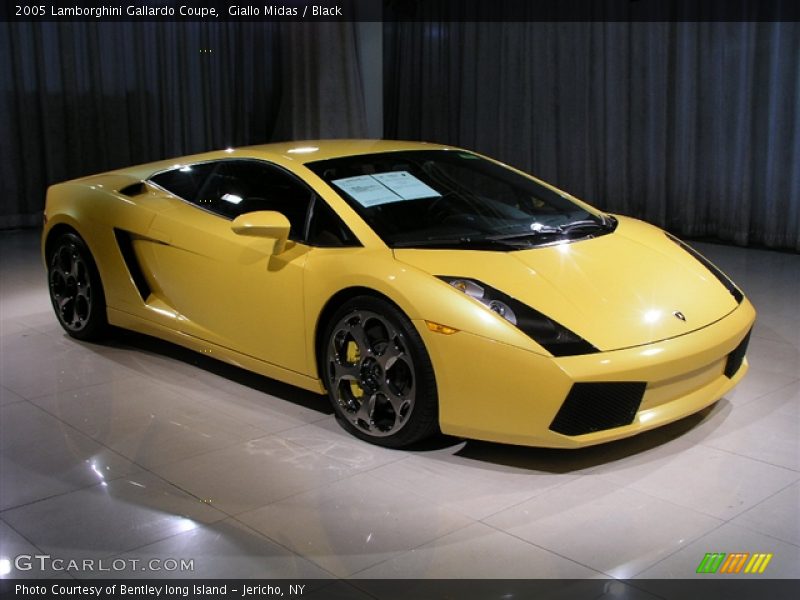 Giallo Midas / Black 2005 Lamborghini Gallardo Coupe