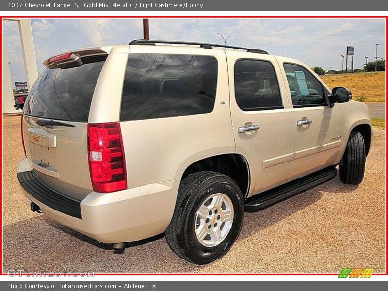 Gold Mist Metallic / Light Cashmere/Ebony 2007 Chevrolet Tahoe LS