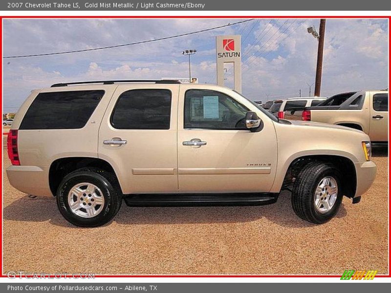 Gold Mist Metallic / Light Cashmere/Ebony 2007 Chevrolet Tahoe LS