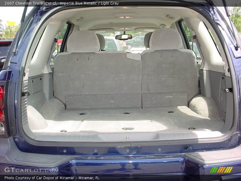 Imperial Blue Metallic / Light Gray 2007 Chevrolet TrailBlazer LS