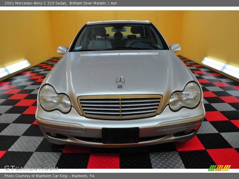 Brilliant Silver Metallic / Ash 2001 Mercedes-Benz C 320 Sedan