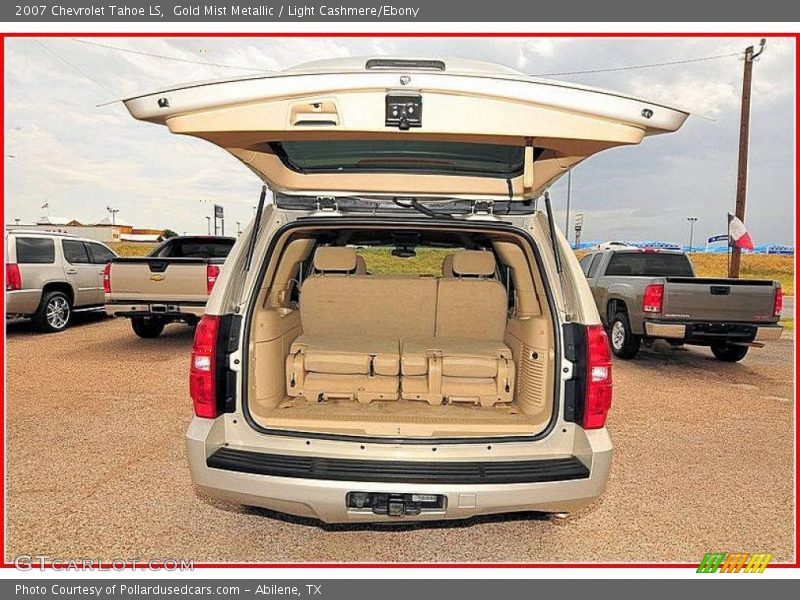 Gold Mist Metallic / Light Cashmere/Ebony 2007 Chevrolet Tahoe LS
