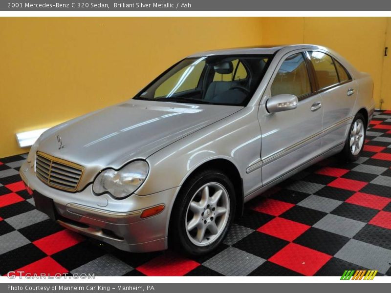 Brilliant Silver Metallic / Ash 2001 Mercedes-Benz C 320 Sedan
