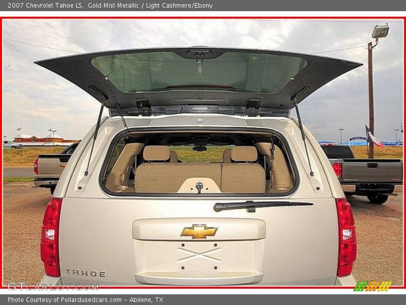 Gold Mist Metallic / Light Cashmere/Ebony 2007 Chevrolet Tahoe LS