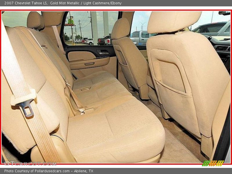 Gold Mist Metallic / Light Cashmere/Ebony 2007 Chevrolet Tahoe LS