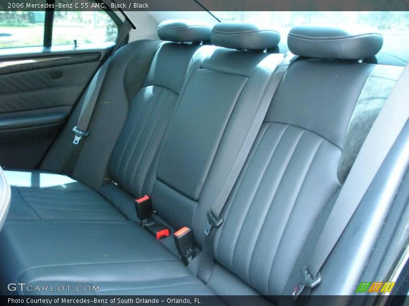 Black / Black 2006 Mercedes-Benz C 55 AMG