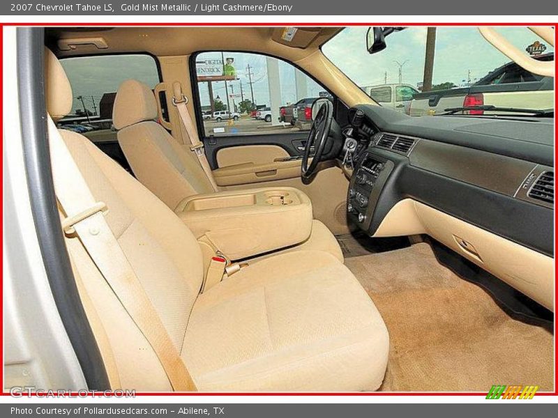 Gold Mist Metallic / Light Cashmere/Ebony 2007 Chevrolet Tahoe LS