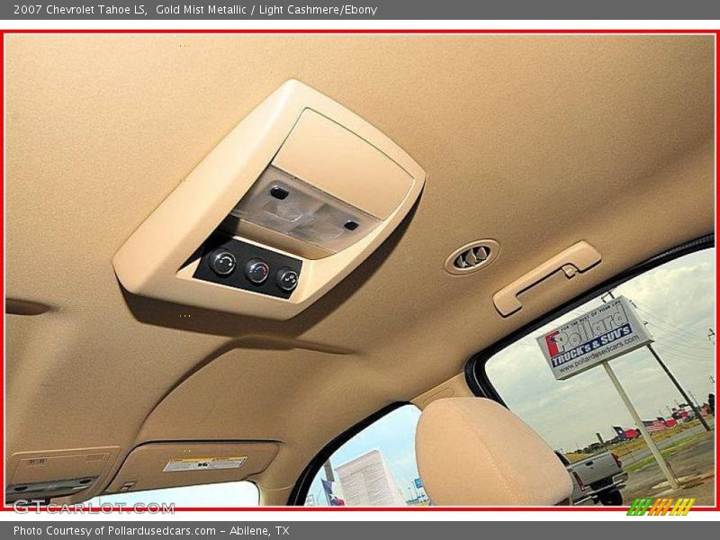 Gold Mist Metallic / Light Cashmere/Ebony 2007 Chevrolet Tahoe LS