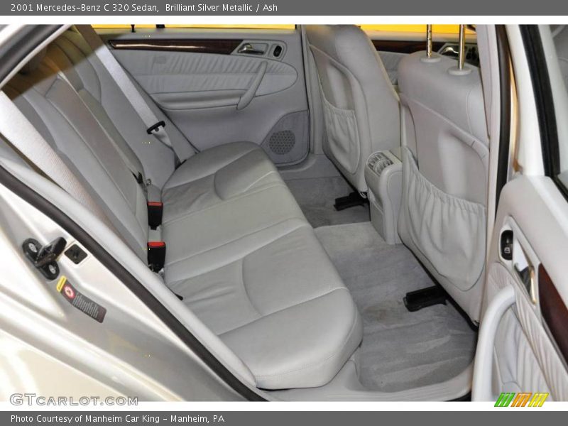 Brilliant Silver Metallic / Ash 2001 Mercedes-Benz C 320 Sedan