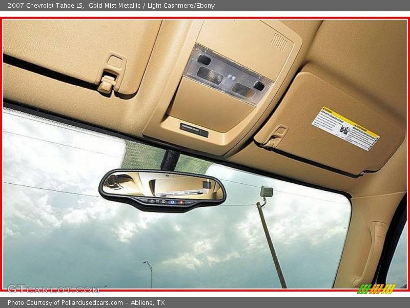 Gold Mist Metallic / Light Cashmere/Ebony 2007 Chevrolet Tahoe LS