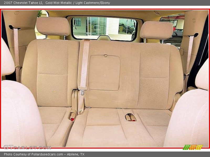 Gold Mist Metallic / Light Cashmere/Ebony 2007 Chevrolet Tahoe LS