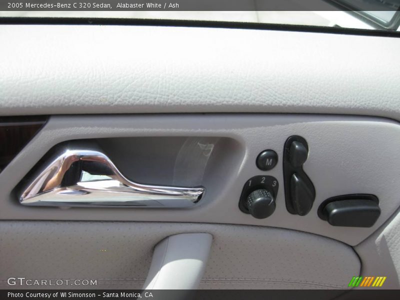 Alabaster White / Ash 2005 Mercedes-Benz C 320 Sedan