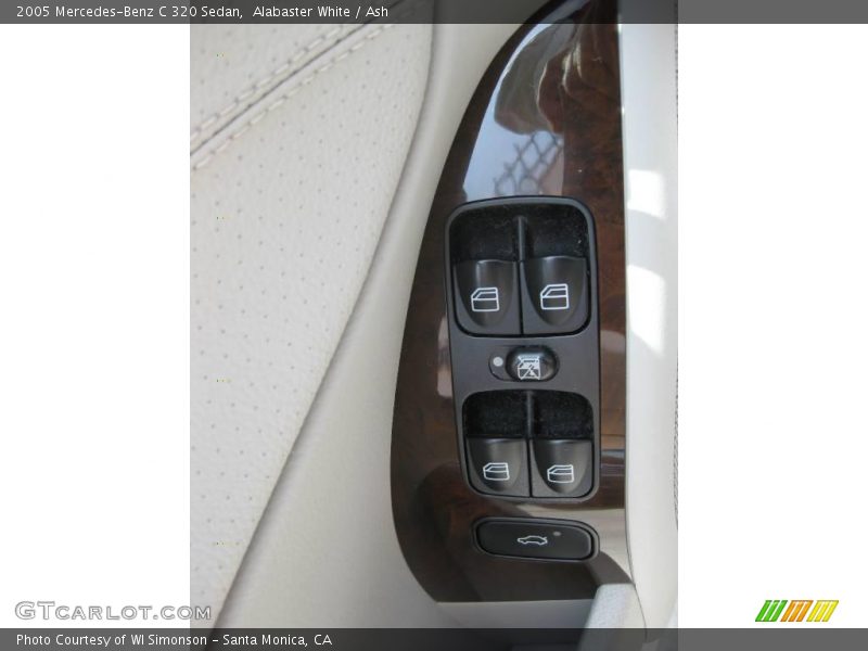 Alabaster White / Ash 2005 Mercedes-Benz C 320 Sedan