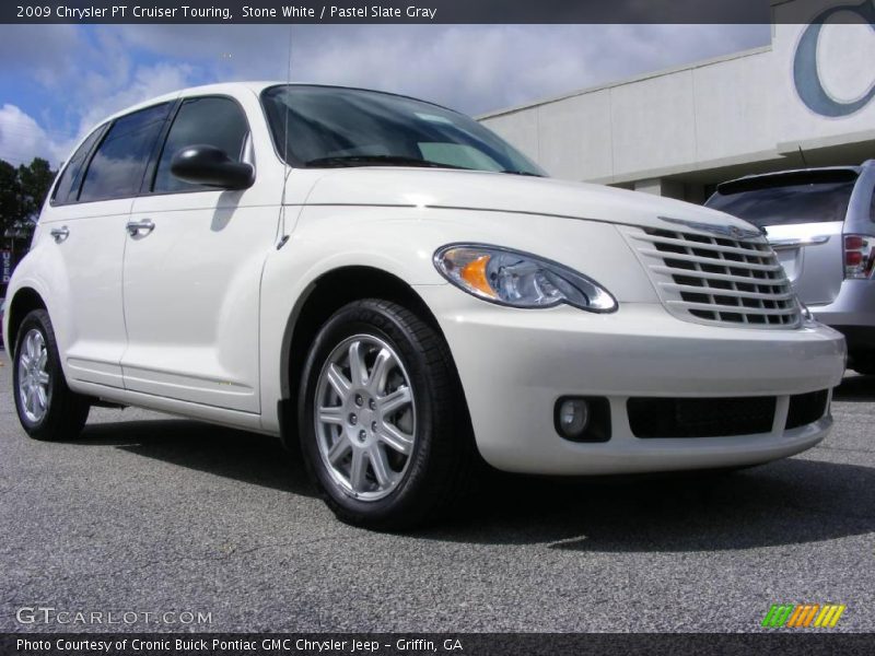 Stone White / Pastel Slate Gray 2009 Chrysler PT Cruiser Touring