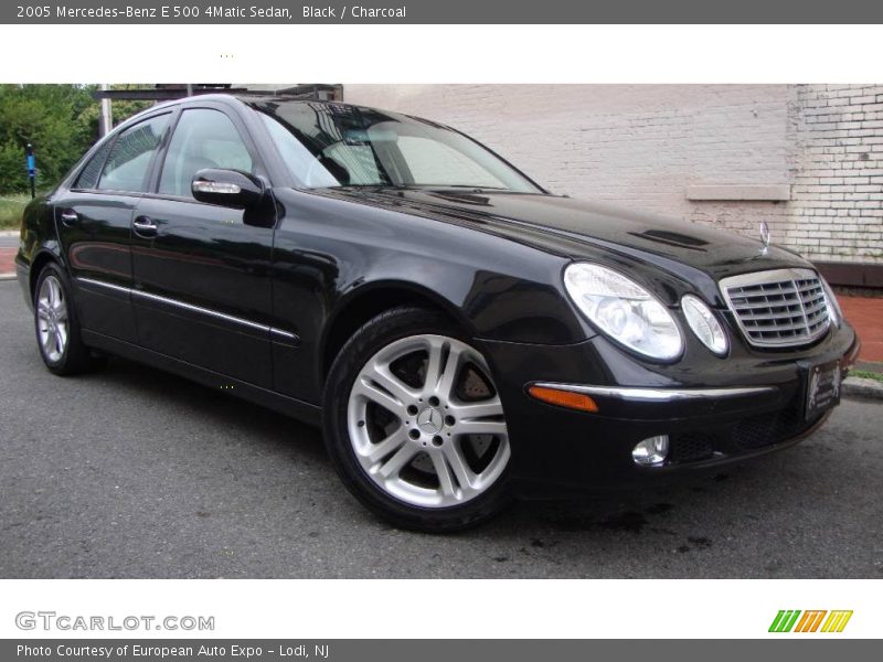 Black / Charcoal 2005 Mercedes-Benz E 500 4Matic Sedan