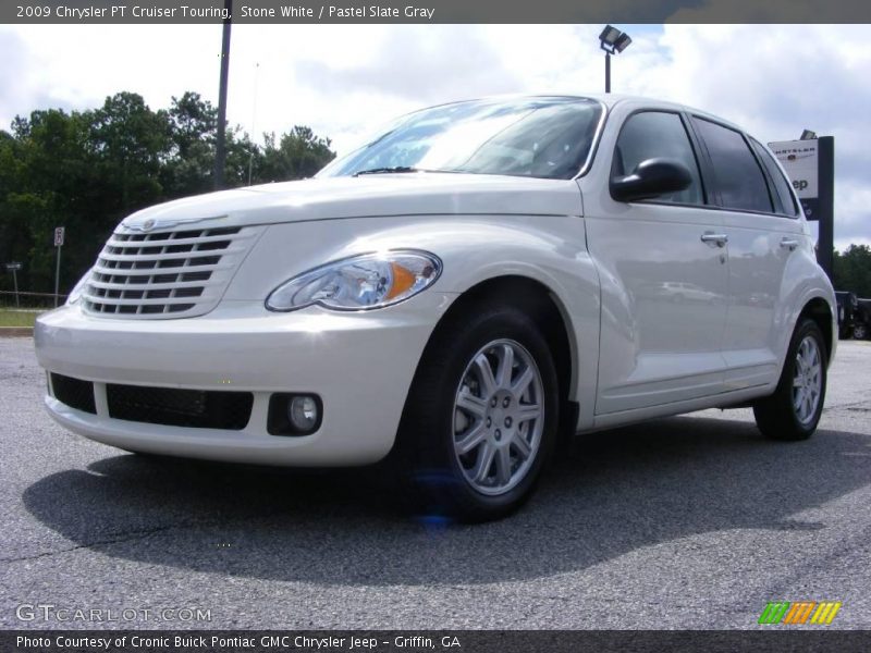 Stone White / Pastel Slate Gray 2009 Chrysler PT Cruiser Touring