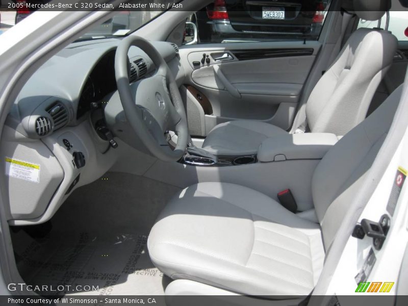 Alabaster White / Ash 2005 Mercedes-Benz C 320 Sedan