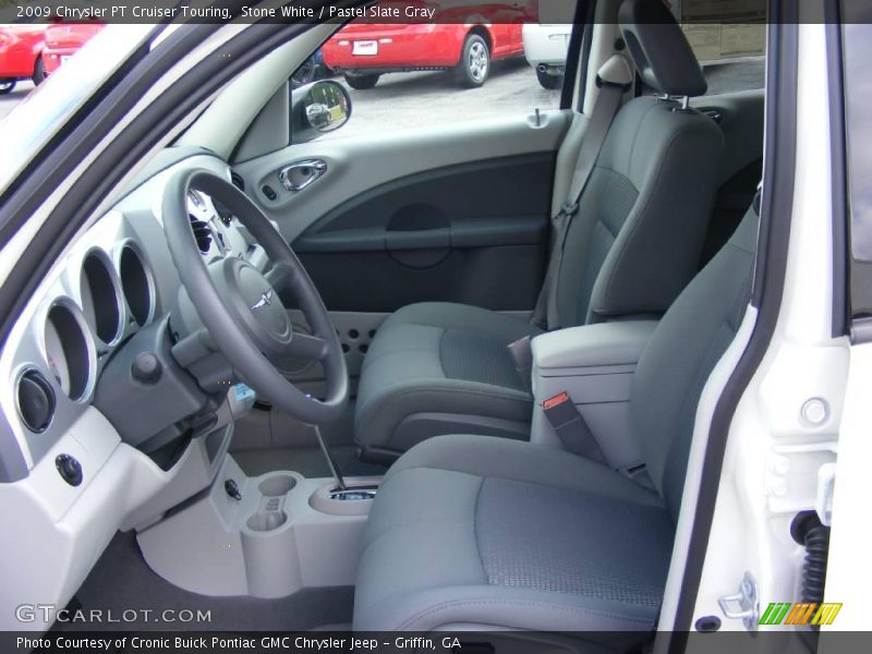 Stone White / Pastel Slate Gray 2009 Chrysler PT Cruiser Touring