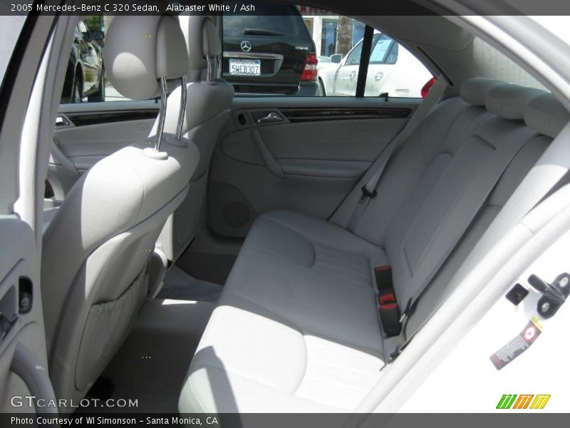 Alabaster White / Ash 2005 Mercedes-Benz C 320 Sedan