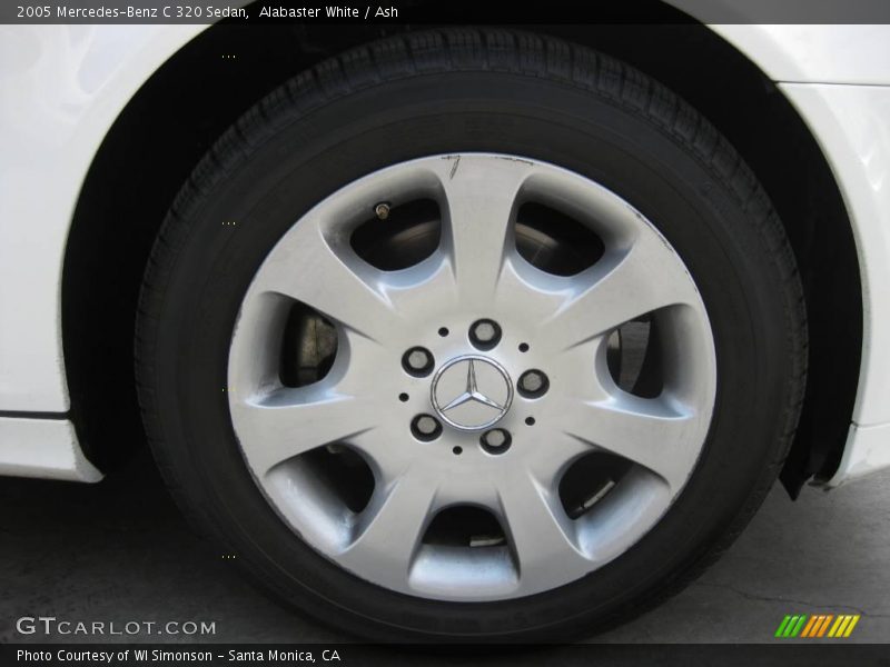 Alabaster White / Ash 2005 Mercedes-Benz C 320 Sedan