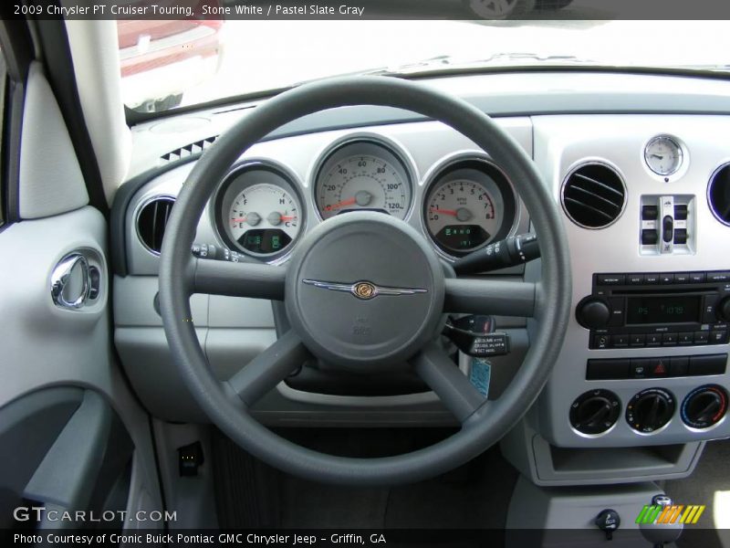Stone White / Pastel Slate Gray 2009 Chrysler PT Cruiser Touring
