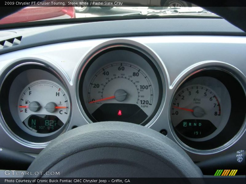 Stone White / Pastel Slate Gray 2009 Chrysler PT Cruiser Touring