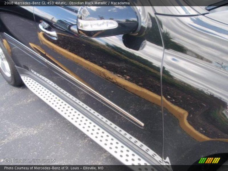 Obsidian Black Metallic / Macadamia 2008 Mercedes-Benz GL 450 4Matic
