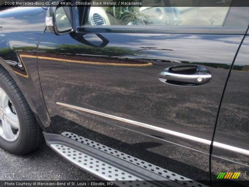 Obsidian Black Metallic / Macadamia 2008 Mercedes-Benz GL 450 4Matic