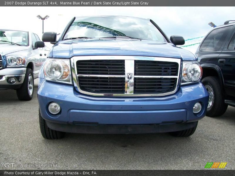 Marine Blue Pearl / Dark Slate Gray/Light Slate Gray 2007 Dodge Durango SLT 4x4