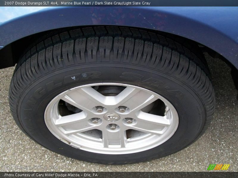 Marine Blue Pearl / Dark Slate Gray/Light Slate Gray 2007 Dodge Durango SLT 4x4