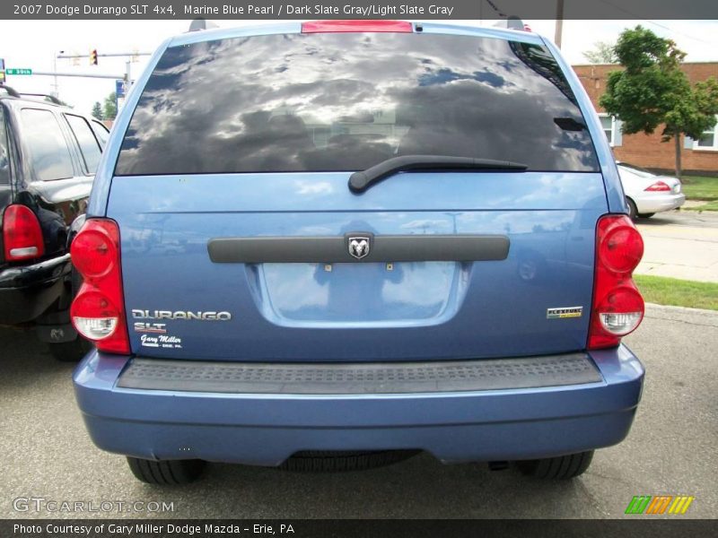 Marine Blue Pearl / Dark Slate Gray/Light Slate Gray 2007 Dodge Durango SLT 4x4