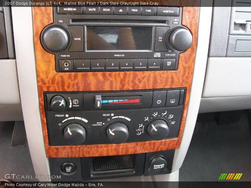 Marine Blue Pearl / Dark Slate Gray/Light Slate Gray 2007 Dodge Durango SLT 4x4