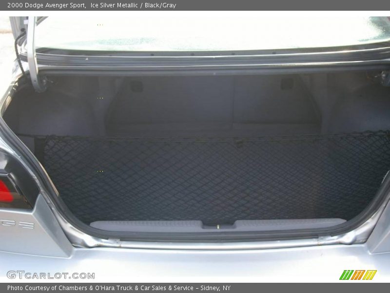 Ice Silver Metallic / Black/Gray 2000 Dodge Avenger Sport